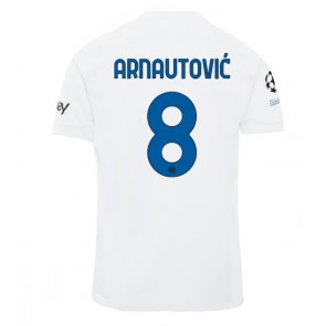 Inter Milan Marko Arnautovic #8 Gostujuci Dres 2023-24 Kratak Rukavima